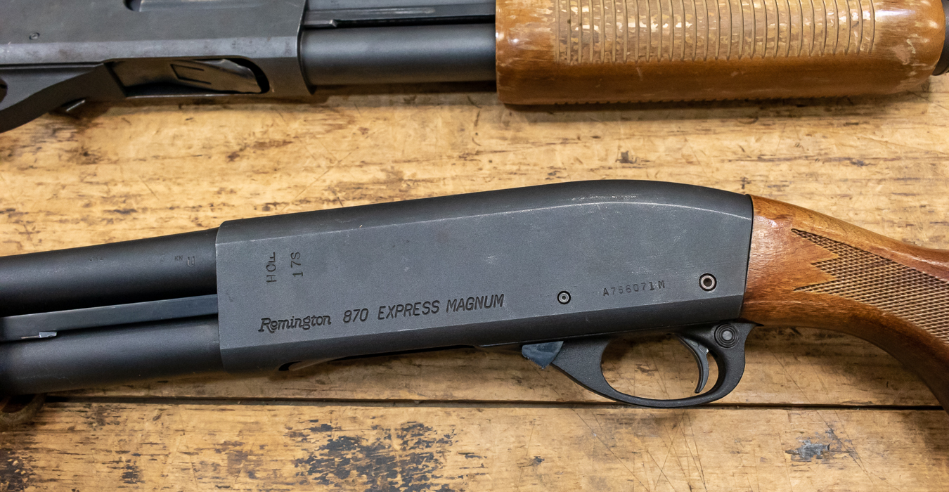REMINGTON 870 Express Magnum 12 Gauge Police Trade-in Shotguns